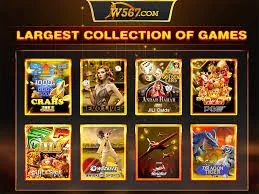 Large collection of W567 games including slots and live casino